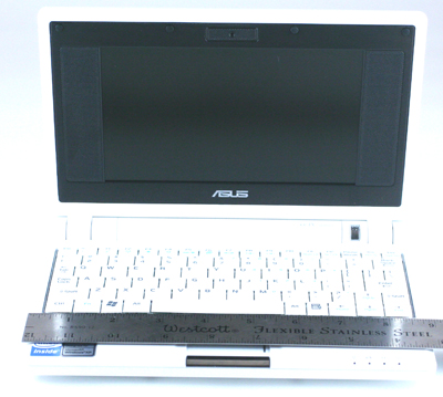 Front view of the Eee PC