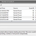The system restarted four times yesterday, but because it was a Sunday, I couldn't observe what happened.