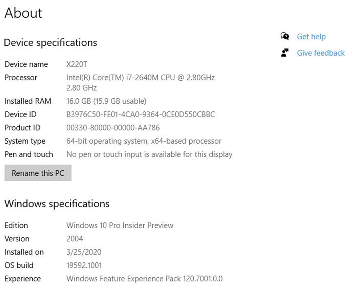 Windows 10 V1909: Build 18362.10024 in Slow Ring