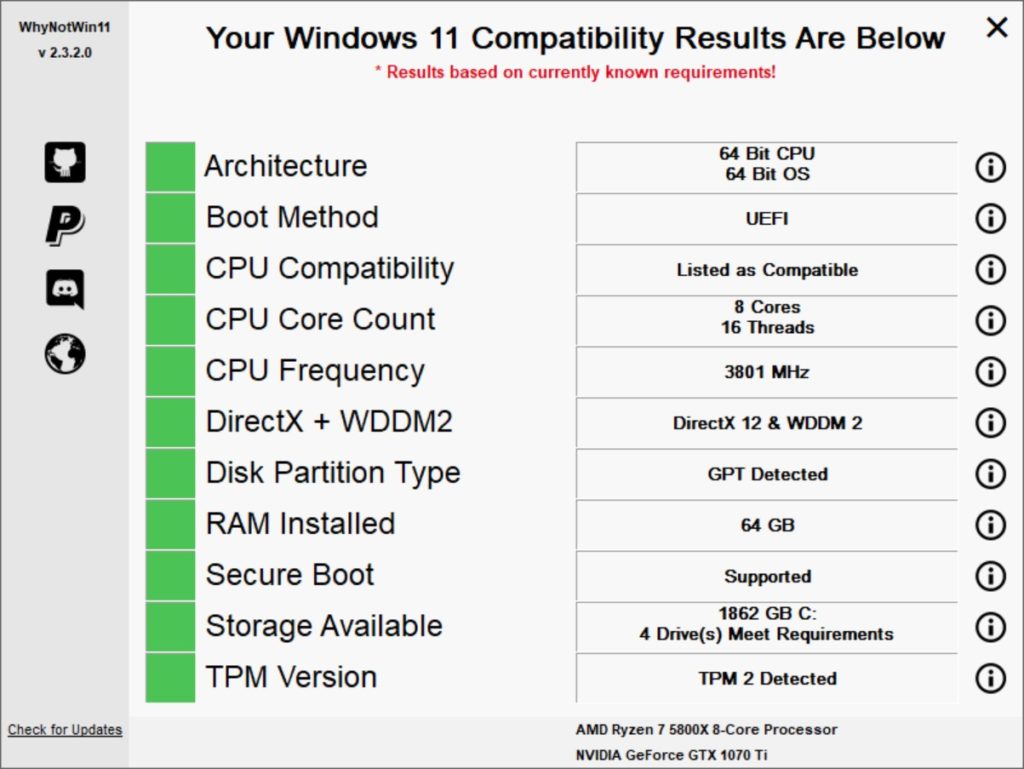 New BIOS Defaults Target Windows 11.WnyNot11