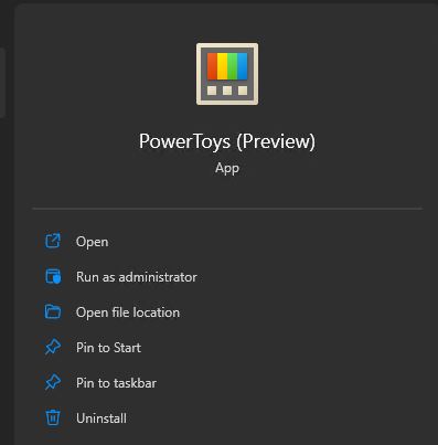 Windows 11 Store Now Offers PowerToys.Start-entry