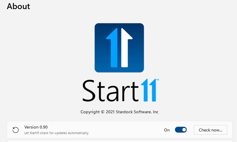 Start11 Gets v0.9 Update