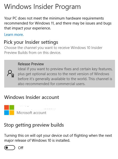 Windows Insider Page Gets New Look.win10