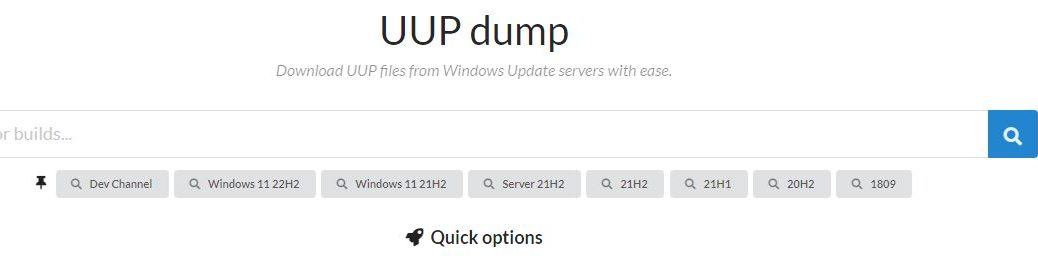 Tracking Windows Releases Gets Challenging.UUPdump