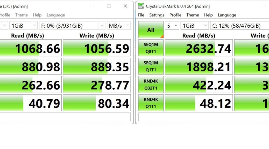 Thunderbolt Turns Up NVMe IO Speeds