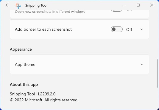 Sussing Out New Snipping Tool