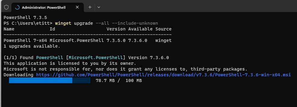 WinGet Upgrade PowerShell Working Ed Tittel