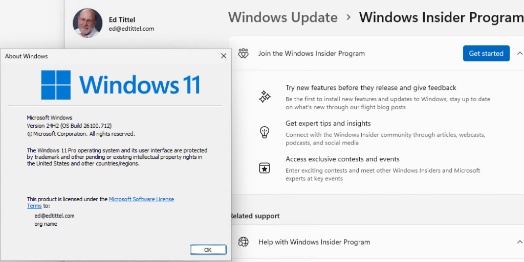 Go 24H2 Outside Insider Program.visual-proof