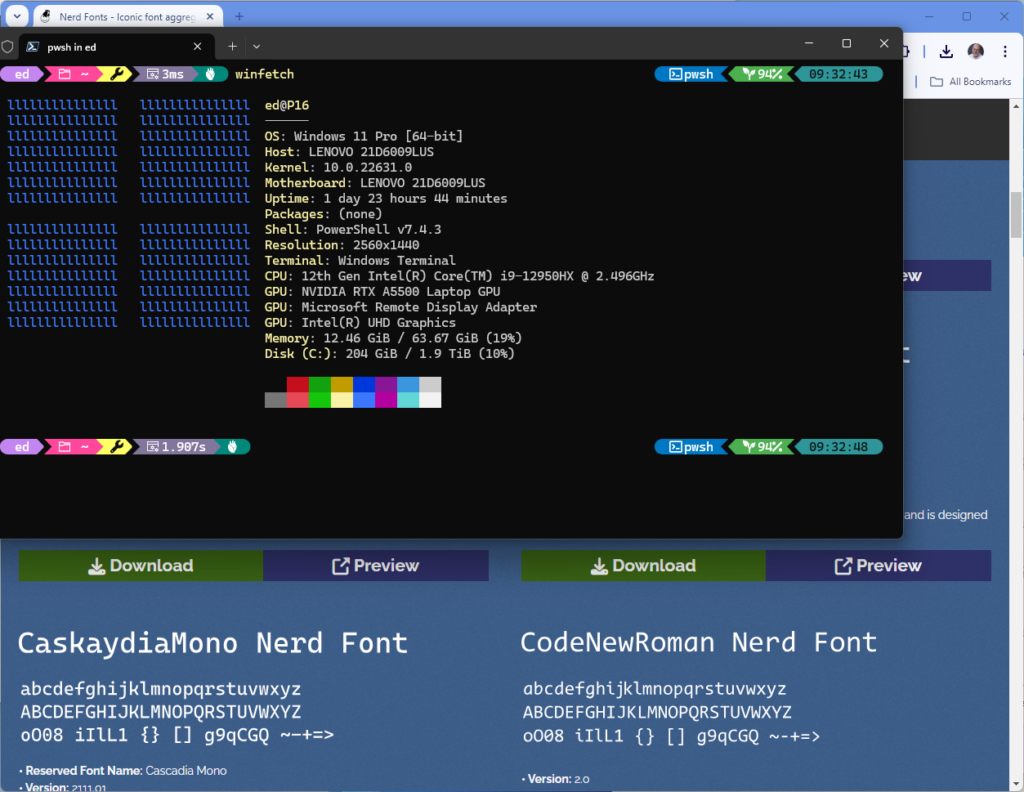 Font Handling Works Through Settings.winfetch