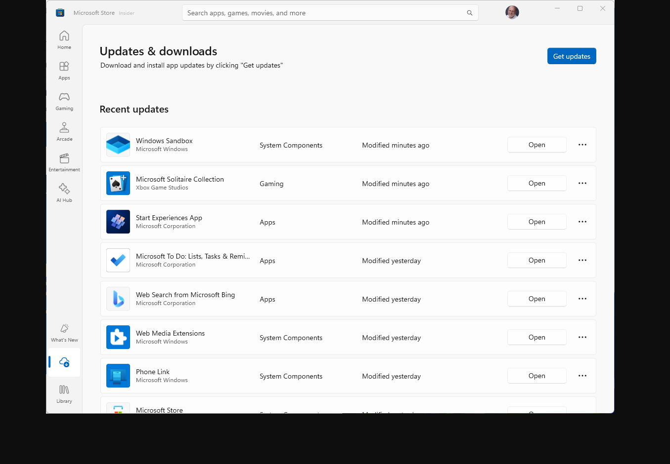 MS Store Splits Updates & Library - Ed Tittel