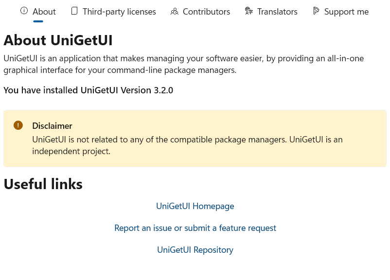 Interesting UniGetUI Update Shenanigans