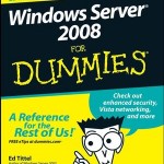 Windows Server 2008 For Dummies Book Cover Image