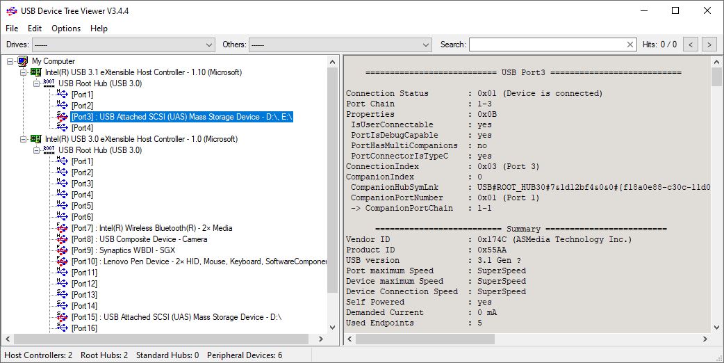USB Device Tree Viewer 3.8.9 for mac instal worniomx