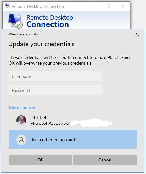 When known, working valid credentials won't work with RDP, Group Policy Edits Fix Broken RDP Credentials.