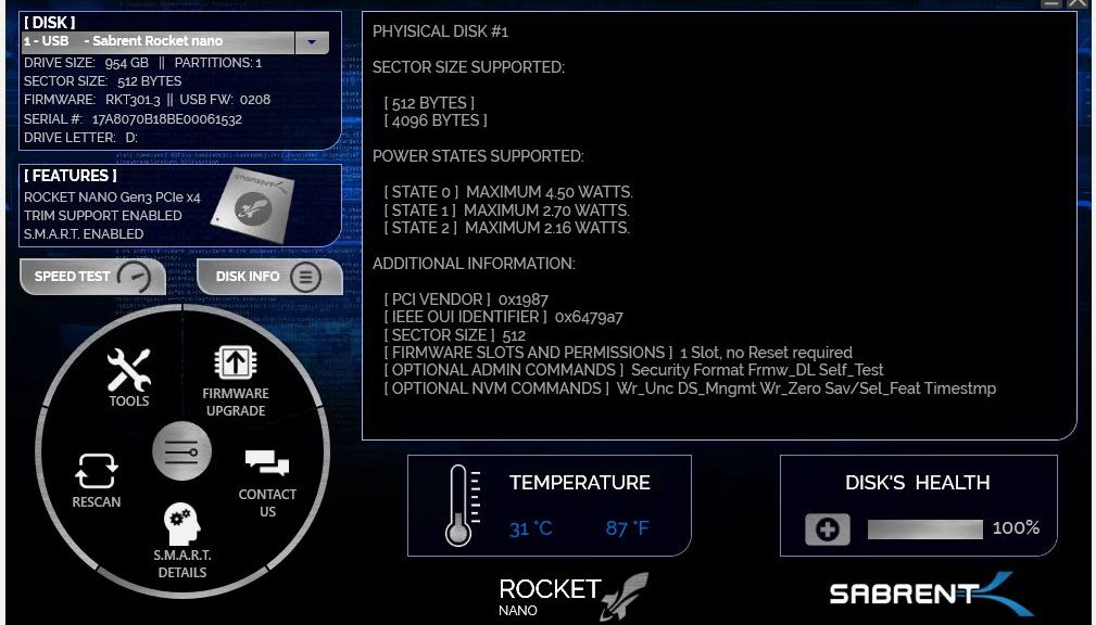 Strange Sabrent Rocket Adventures incude various device MIA variations.