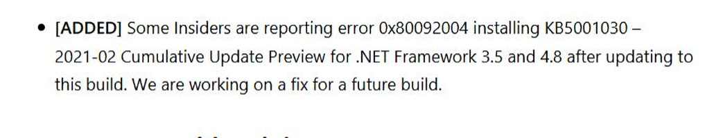 RTFM Illuminates 21364 Install Error