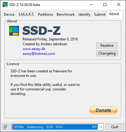 SSD-Z Is Interesting But Incomplete, and lacks info for many common drives (esp OEM models).