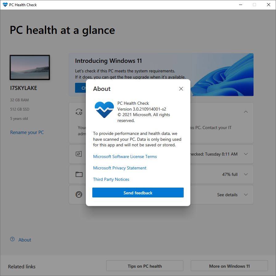 Windows 11 pc health check publicly available ed tittel
