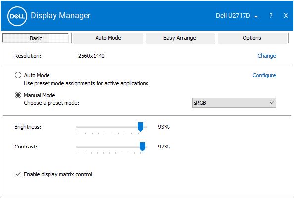 Dell Display Manager Pops Outta Nowhere