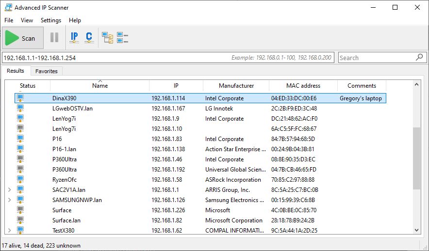 X390 Network Return Requires Discovery Tweaks