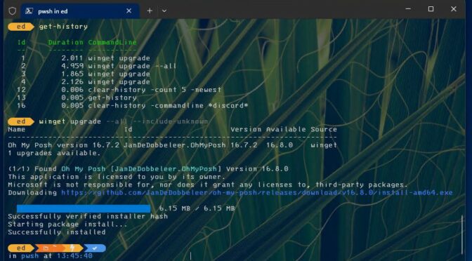 Deciphering PowerShell History Commands