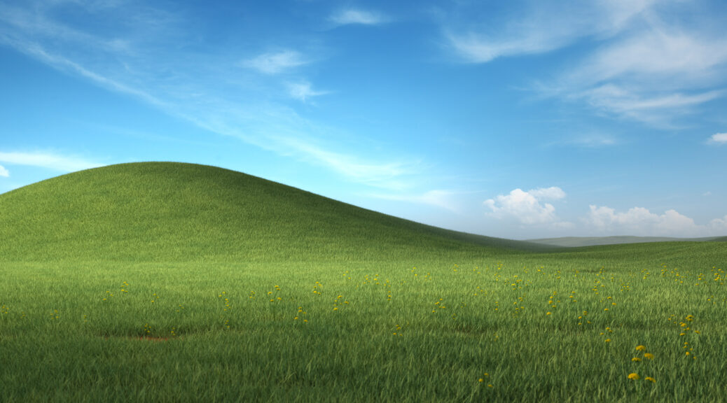 XP Bliss Wallpaper Brings Back Memories