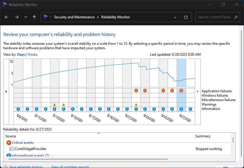 Windows 11 Widgets Need Improved Stability