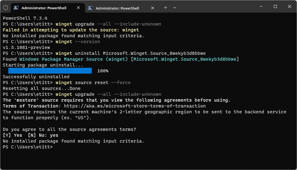 Winget Upgrade May Require Cleanup Ed Tittel