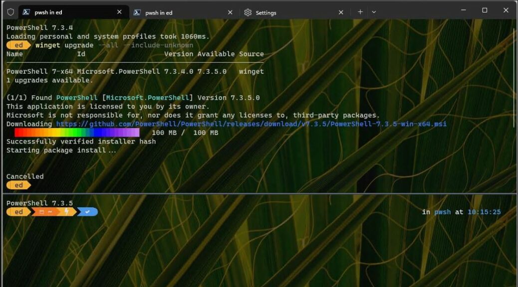 WinGet Upgrade PowerShell Shows Cancelled Ed Tittel