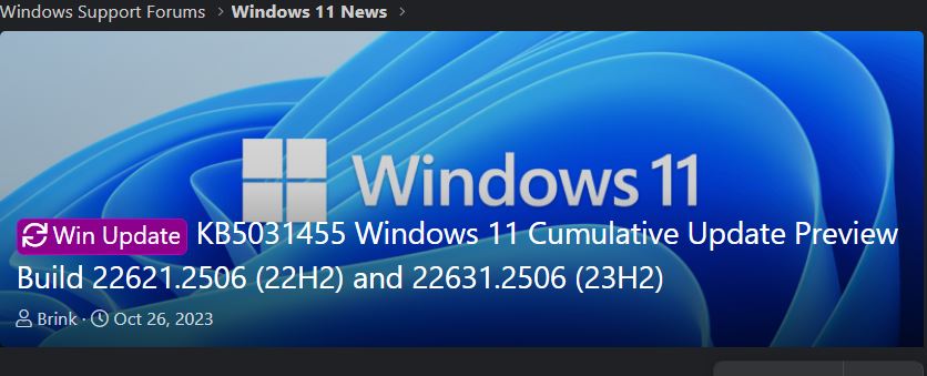 Phased Windows 11 23H2 Rollout Bites Hard