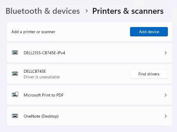Adding Ancient Dell Printer Gets Interesting