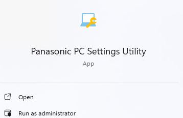 Panasonic Utility Takes Roundabout Path