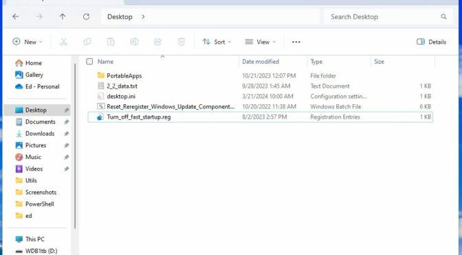 OneDrive Windows Desktop Shenanigans