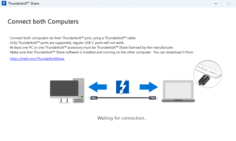 Thunderbolt Share Gets Interesting