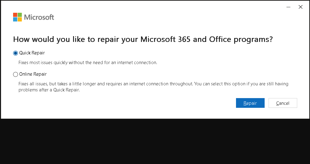 Outlook .DOCX Files Won't Open