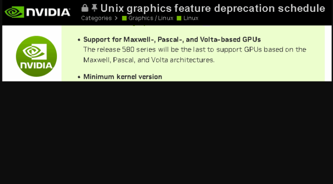 GeForce 1070Ti Nears EOL