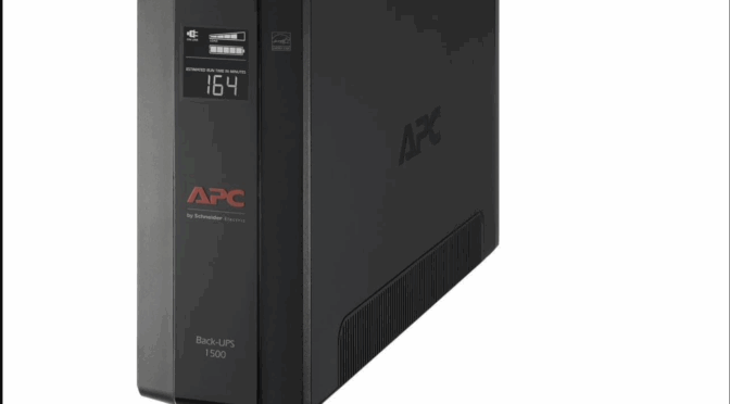 UPS Goes Dark Means Replacement Time