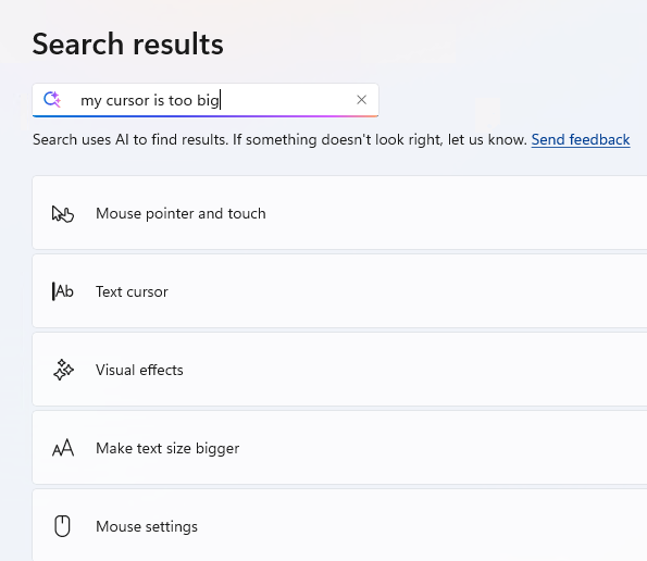 Copilot AI-driven Settings Helpful