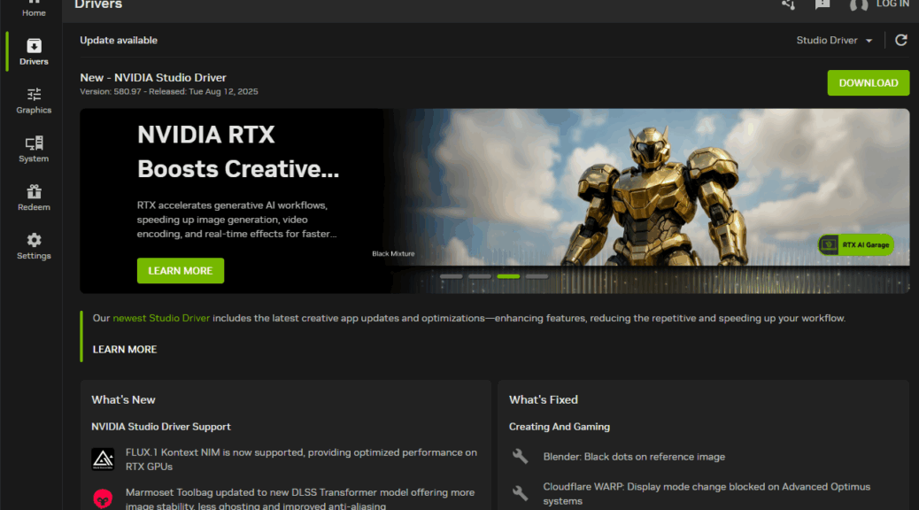 Nvidia App Upgrade Comes Later