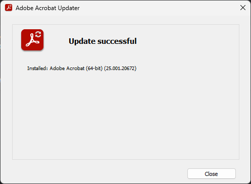 Interminable Adobe Acrobat Updates