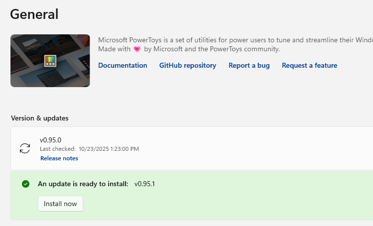PowerToys Fixes Random Light Switch