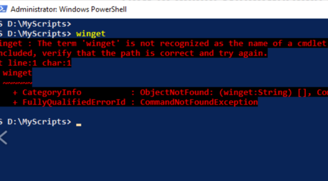 WinGet Weirdness Finally Whacked