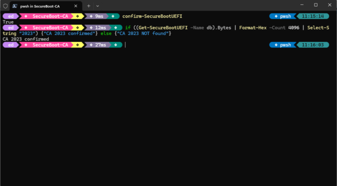 Secure Boot Recovery Means New Media