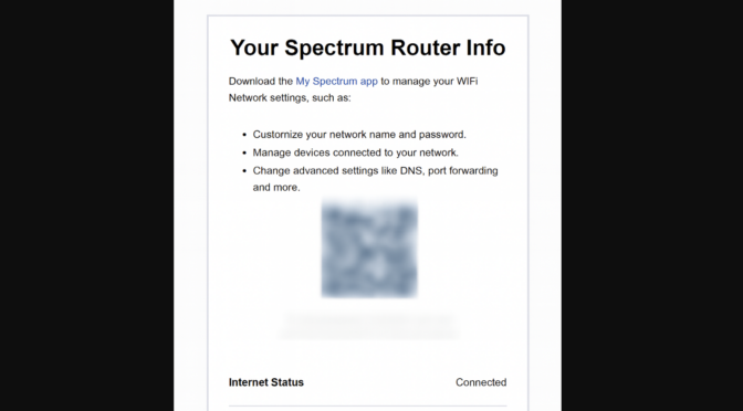 Spectrum Router Roadblock Diagnosed