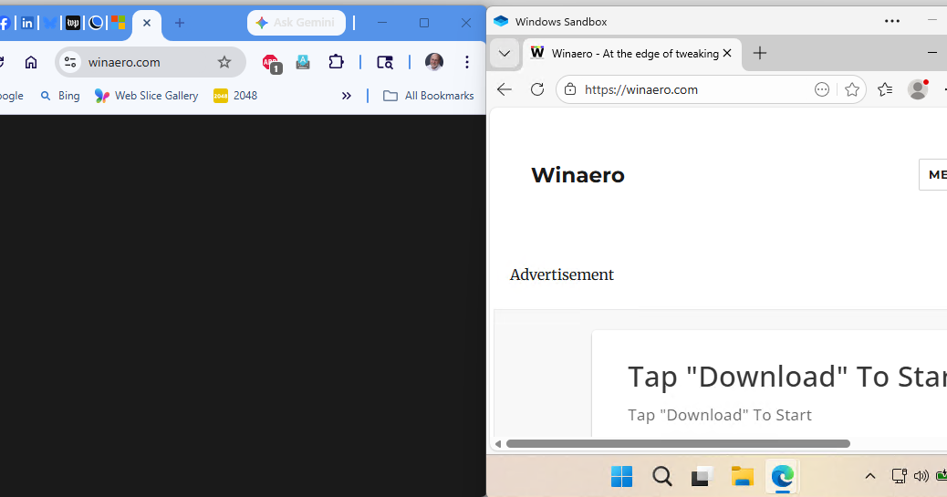 Sandbox Effect Keeps Spreading