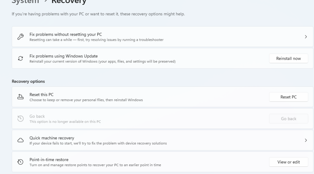 Build 26220.8062 Settings Integrates RPs