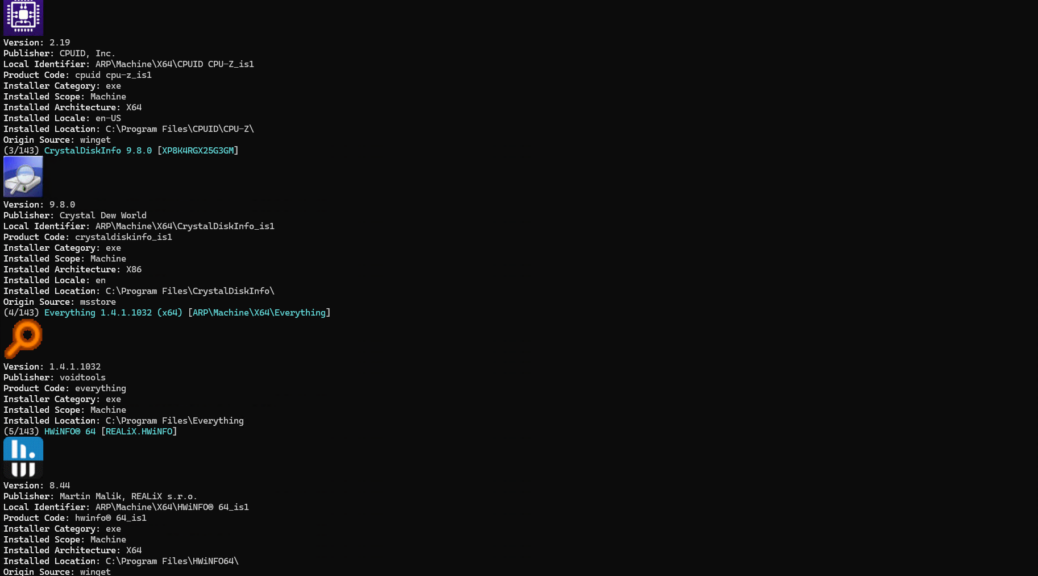 Some Have Icons, Others Don't