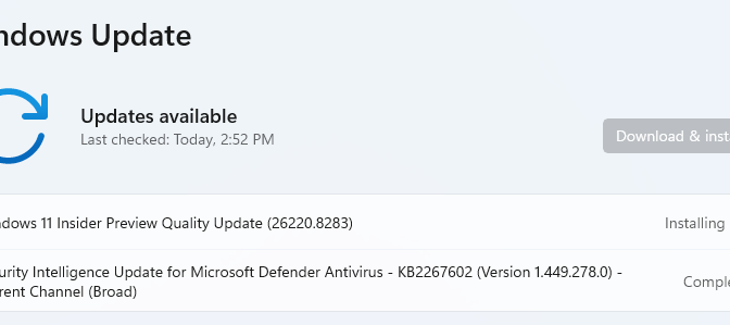 MS Kicks Off New Insider Channels
