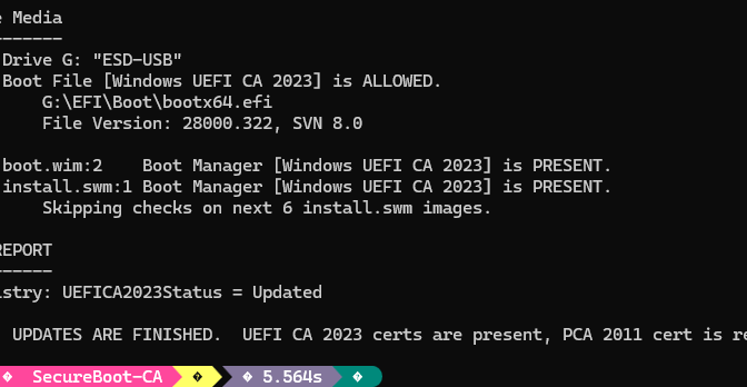 Making Boot/Recovery Media CA-2023 Compliant