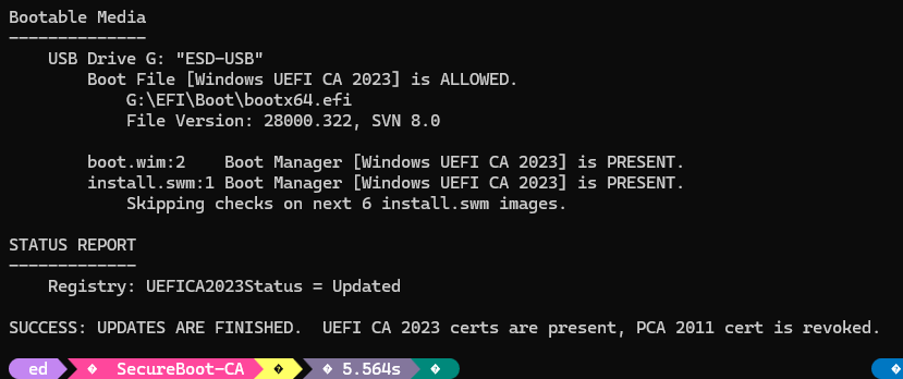 Making Boot/Recovery Media CA-2023 Compliant